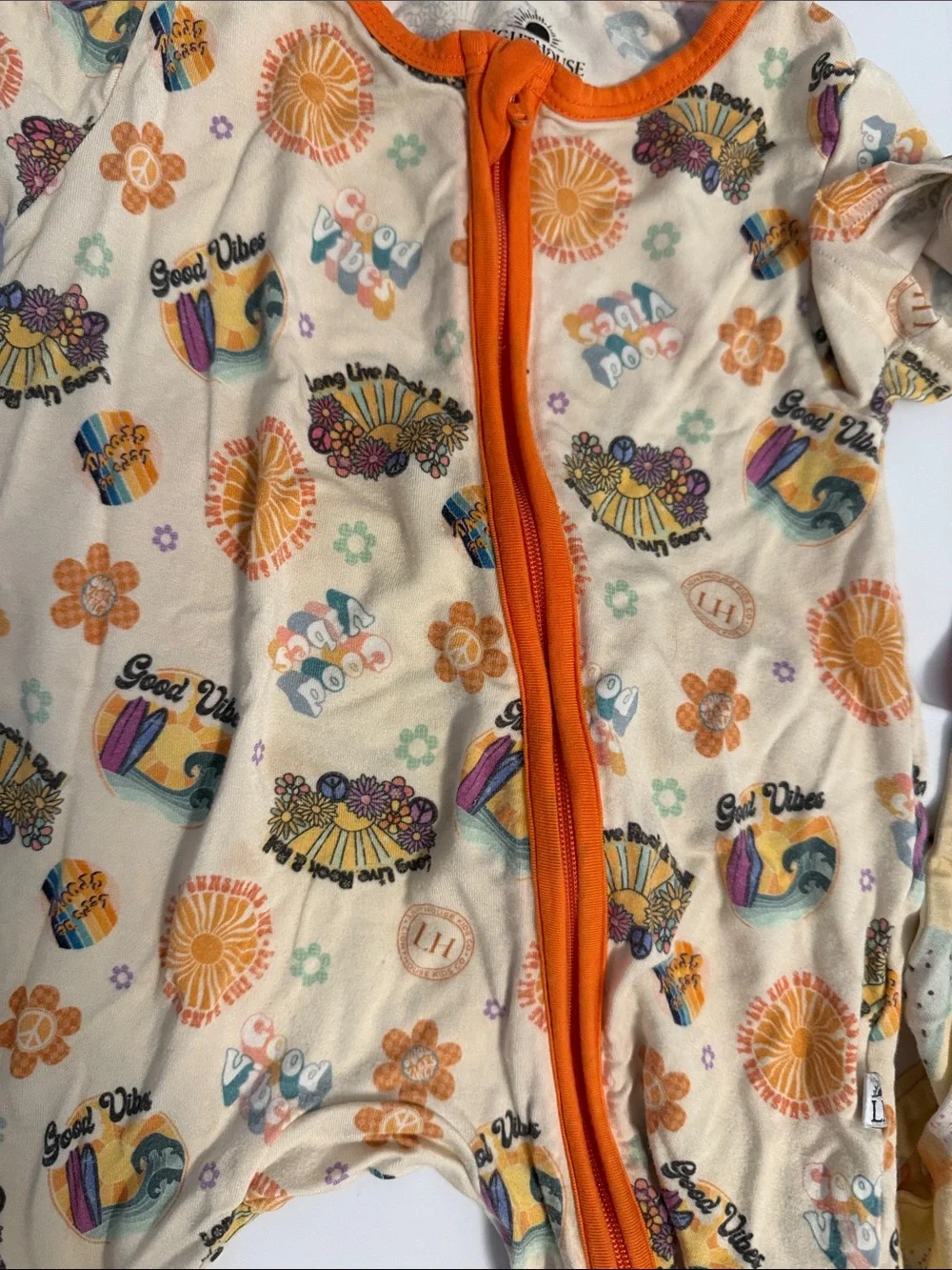 Bamboo rompers/ shortie pajamas